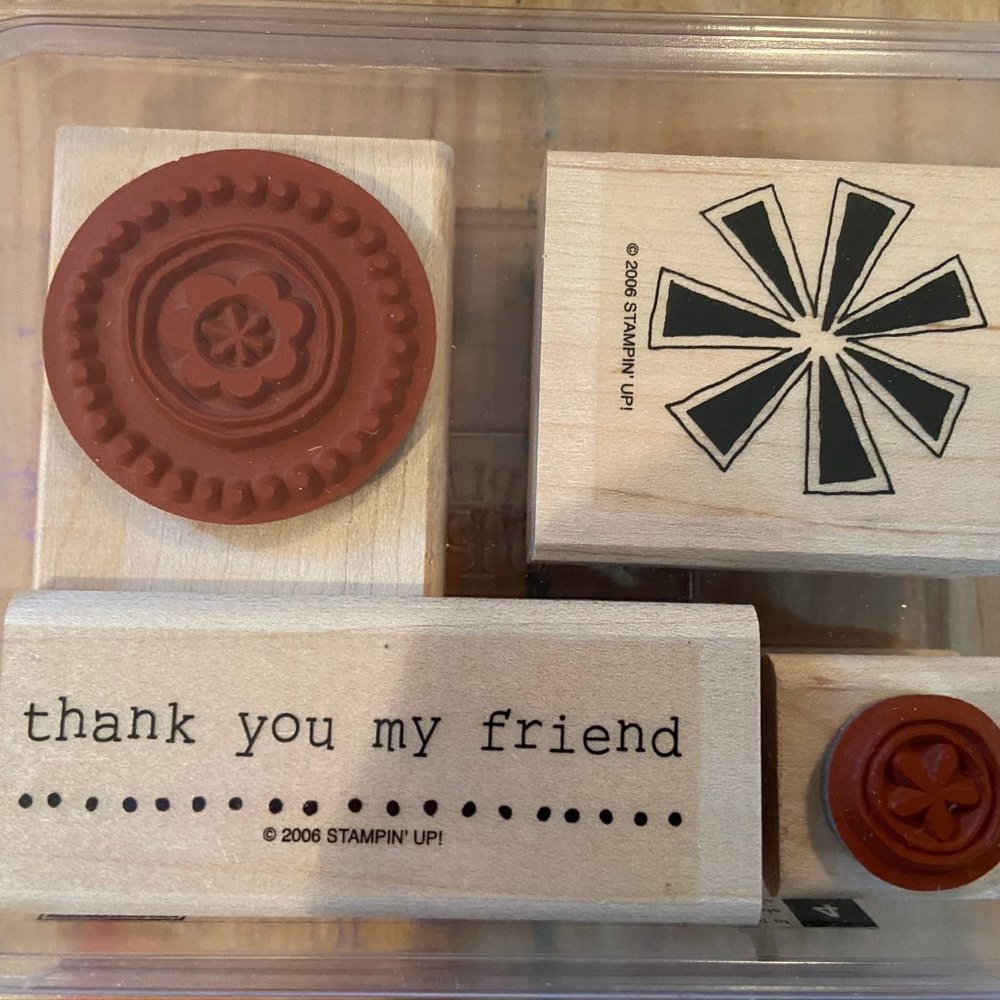 Stampin' Up Friendship Shapes Set Stampin' Up